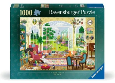 Productafbeelding van RAVENSBURGER Puzzelkamer met uitzicht op de zomerbuitenruimte, 1000 stukjes