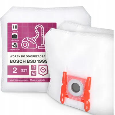 Produktbild von Bosch BSD 1999 Synthetische Staubsaugerbeutel 2 Stück