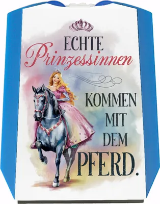 Produktbild von Echte Prinzessinnen reiten Pferde Parkscheibe