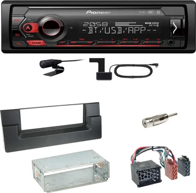 Produktbild von Pioneer MVH-S420DAB Bluetooth DAB+ AUX USB Einbauset für BMW 5er E39 bis 09/2000