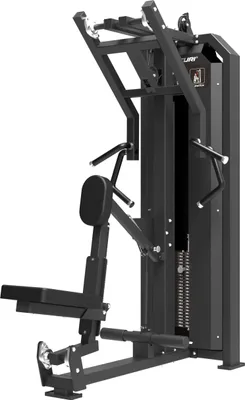 Produktbild von Tunturi Platinum Seated Row Kraftstation – Fitnessgerät – Homegym mit 120 kg Steckgewicht – Selektorisiert – V-Serie