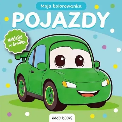 Zdjęcie produktu dla Moja kolorowanka. Pojazdy