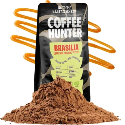Obrázok produktu pre Brasilia Colibri Espresso 1000g ORGANIC eko kávové zrná