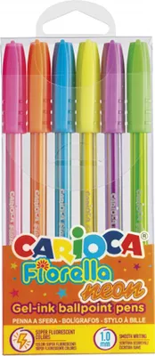 Immagine prodotto di Carioca Fiorella 43365 Penna 6 unità Taglia unica