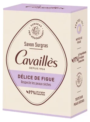 Zdjęcie produktu dla Roge Cavailles, Fig Delight, nawilżające mydło w kostce, 100 g