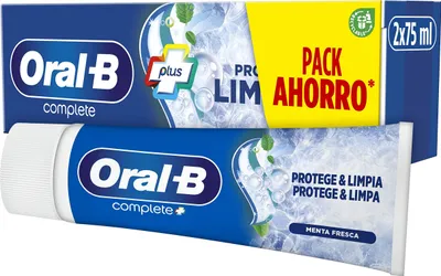 Produktbild von COMPLETE PLUS Zahnpasta schützt und reinigt Packung 2 x 75 ml