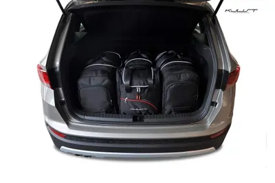 Produktbild von Seat Ateca 2016+ Kofferraumtaschen Set 4 Stk