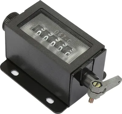 Produktbild von Mechanischer Zähler, 5-stelliger mechanischer Zähler, mechanischer Klickzähler, Zugschlagzähler, Handzählung