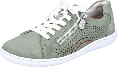 Produktbild von Rieker Damen Schnürschuhe Halbschuhe Sneaker 52824, Größe:38 EU, Farbe:Grün