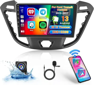 Immagine prodotto di Autoradio – Sistema multimediale – Unità per cruscotto – Schermo touchscreen da 9 pollici – CarPlay e Android Auto wireless