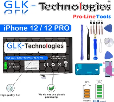 Produktbild von GLK-Technologies Akku Für iPhone 12 / 12 Pro Battery Batterie Accu A2479