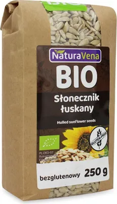 Obrázok produktu pre SLNEČNICA LÚPANÁ, BEZLEPKOVÁ,250 g - NATURAVENA
