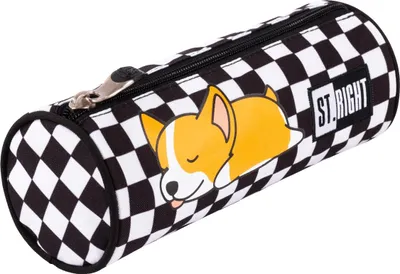Produktbild von Sleepy Corgi Chessington schlafender Hund Federtasche PU1 St.Right Majewski