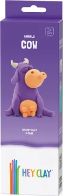 Produktbild von TM TOYS Hey Clay Animals Kuh 3er-Pack HCL30047