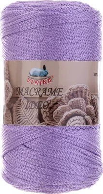 250g Makrameegarn Macrame Ideo Häkelgarn lila