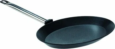 Immagine prodotto di Padella antiaderente in titanio per pesce - adatta all'induzione - 40 cm - alluminio pressofuso - acciaio inossidabile