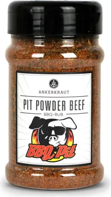 Produktbild von Pit Powder Beef by BBQPit, 200g im Streuer