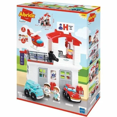 Produktbild von Set de constructie statie de Spital, Ecoiffier Abrick, 2998
