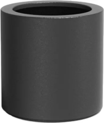 Produktbild von Adezz CIRCUM Standard Pflanzgefäß Fiberglas Pflanzkübel Blumenkübel schwarz