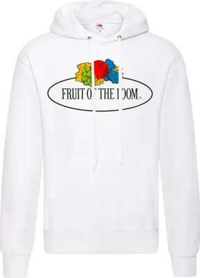 Produktbild von Fruit of the Loom Kapuzenpullover mit Vintage-Logo Farbe: weiß - Vintage-Logo groß Größe: L
