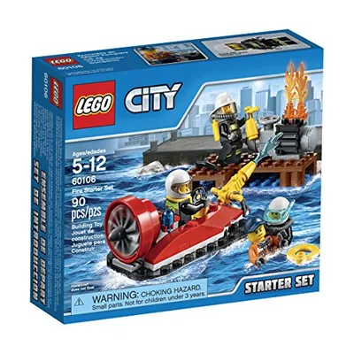 Image de LEGO® - City, Kit de démarrage pour pompiers ; 60106