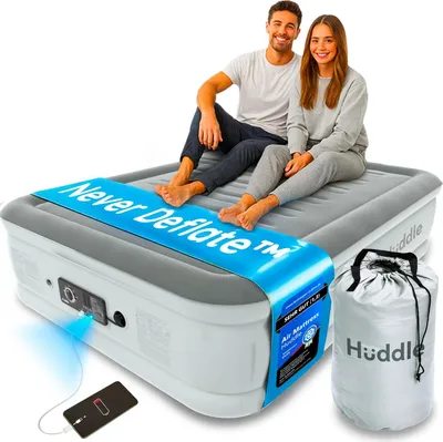 Immagine prodotto di Double inflatable mattress Huddle with built-in pump