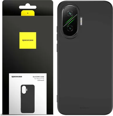 Image de Housse en silicone Spacecase pour Poco F7 5G Noir