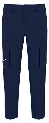 Zdjęcie produktu dla Spodnie męskie Puez Durastretch Cargo - Salewa, Kolor:3960 navy blazer, Rozmiar:50/L