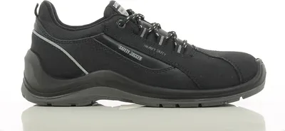 Produktbild von Safety Jogger S1P SRC Sicherheitshalbschuh ADVANCE, Leder, schwarz, Gr. 38