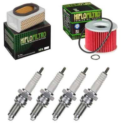 Produktbild von Service-Kit für Kawasaki Z 550 B 1981 Luftfilter Ölfilter Zündkerzen von pamoto - Neu