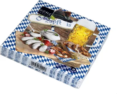 Produktbild von 20 Servietten O zapft is 33x33cm