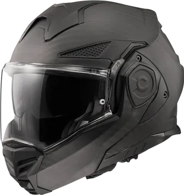 Image de Casque modulaire réversible LS2 FF901 ADVANT-X CARBON Solid Opaque taille XL