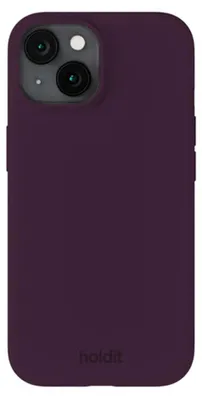Zdjęcie produktu dla Etui silikonowe Holdit do telefonu Apple iPhone 14 / 13 - kolor: głęboki fiolet