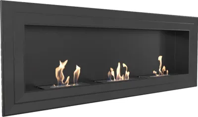 Produktbild von Wandkamin Bioethanol JULIET 1800 schwarz