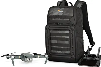 Produktbild von Lowepro DroneGuard BP 250, Rucksack, Jede Marke, Schultergurt, Notebook-Gehäuse, Schwarz, Grau