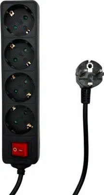 Obrázok produktu pre Microconnect MC-GRU0045BS, 5 m, Vnútorný, Typ F, Typ F, Uhlové, Čierna