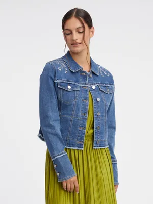 Produktbild von Orsay Blaue Jeansjacke für Damen 821146580000__34