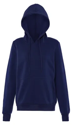 Produktbild von Damen Kapuzenpullover Blau Größe L mit Kängurutasche