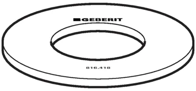Dichtung für Glocke, grau, 1 Stück