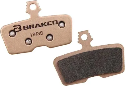 Image de Plaquettes de frein frittées Brakco Avid Code R Golden Golden One Size