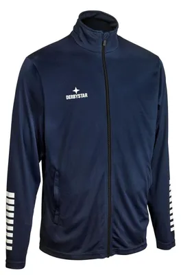 Produktbild von Derbystar Polyesterjacke Contra  XXXL navy weiss