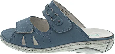 Produktbild von Waldläufer Garda Pantolette Blau in Gr. 37.5