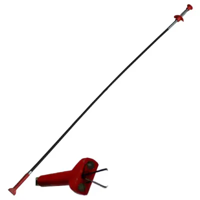 Produktbild von 2 in 1 Stabile Flexibler Krallengreifer (Federdrucksystem) Magnetheber L 700 mm