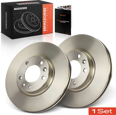 Image de Frankberg 2x disques de frein avant pour Peugeot 407 SW 508 I 607 1.6L 1.8L 2.0L 2.2L 2000-2018