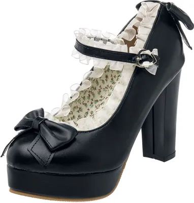 Produktbild von Belsira High Heel Damen Mary Jane Pumps schwarz EU41