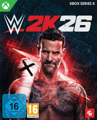 Produktbild von 2K 2K26 Videospiel für Xbox Series X mit 400+ Superstars und neuen Match-Typen