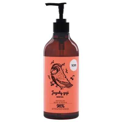 Zdjęcie produktu dla Yope Mydło do rąk Jagody Goji i Wiśnia, 500 ml