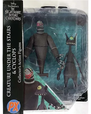Produktbild von Diamond Select The Nightmare Before Christmas Kreatur Unter Der Treppe Und Zyklop 18 Cm Mehrfarbig  Mehrfarbig One Size