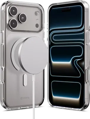Produktbild von Crong Clear MAG Cover, Cover, Apple, iPhone 17 Pro Max, 17,5 cm (6.9"), Transparent