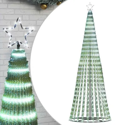 Immagine prodotto di vidaXL Albero di Natale a LED 475 LED bianco freddo 247 cm